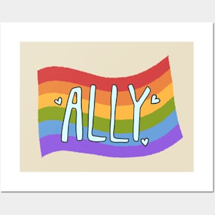 LGBTQ Ally Posters and Art